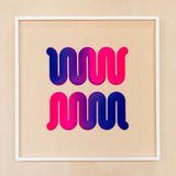 Rainbow Serpent on beige 1